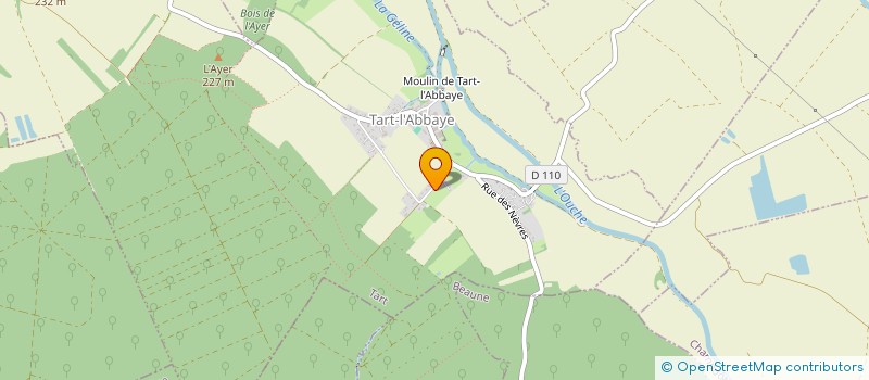 localisation de l'entreprise MADAME JENNIFER CLAVIN  TART