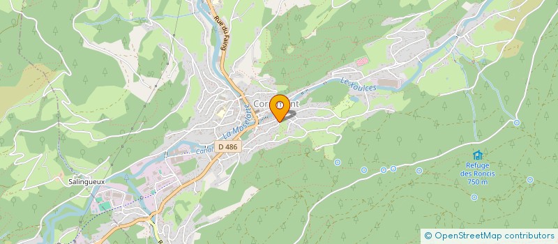 localisation de l'entreprise MADAME JENNIFER CLETON  CORNIMONT