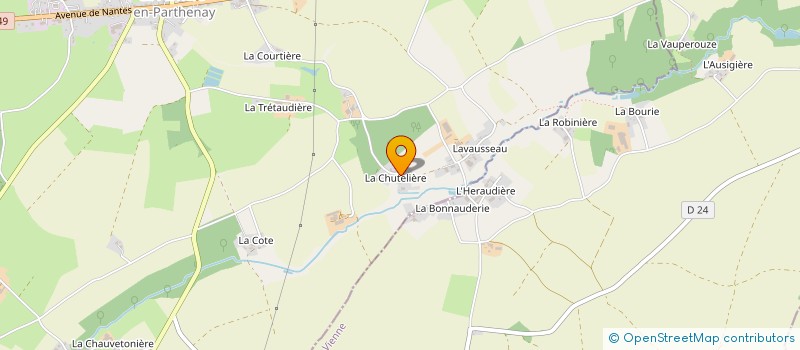 localisation de l'entreprise MADAME JENNIFER COCK à LA FERRIERE-EN-PARTHENAY