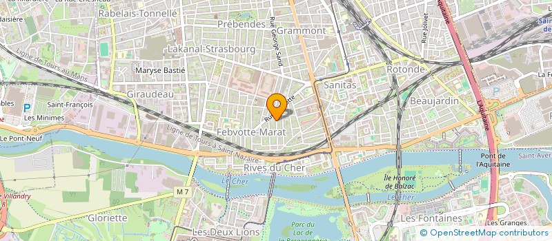 localisation de l'entreprise MADAME JENNIFER COLIJN  TOURS