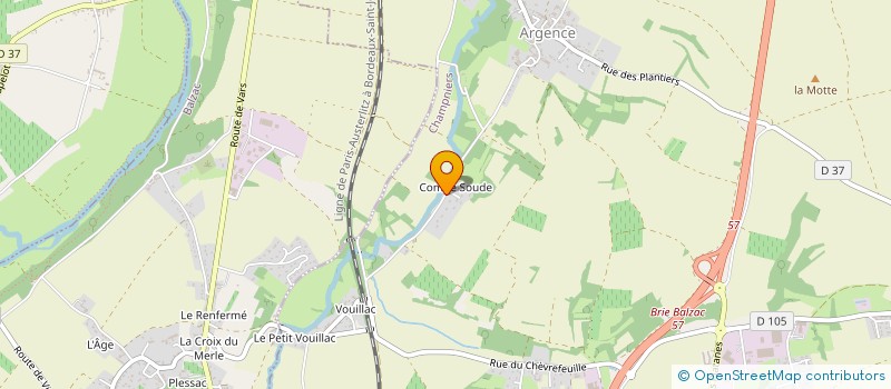 localisation de l'entreprise MADAME JENNIFER COLIN  CHAMPNIERS