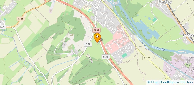 localisation de l'entreprise MADAME JENNIFER COLLET  CHARMES