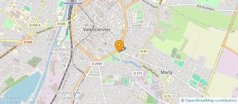 localisation de l'entreprise MADAME JENNIFER COLOMBEAU à VALENCIENNES