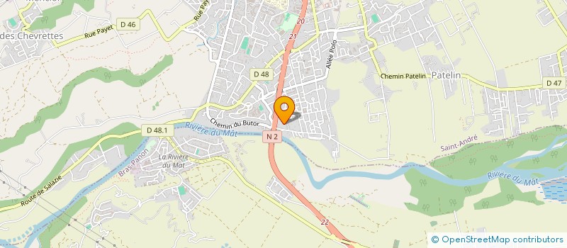 localisation de l'entreprise MADAME JENNIFER COMORASSAMY à SAINT-ANDRE