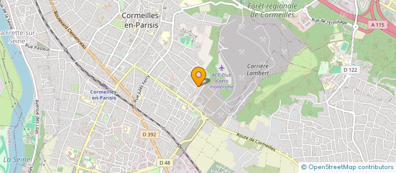 localisation de l'entreprise MADAME JENNIFER CONTANT  CORMEILLES-EN-PARISIS