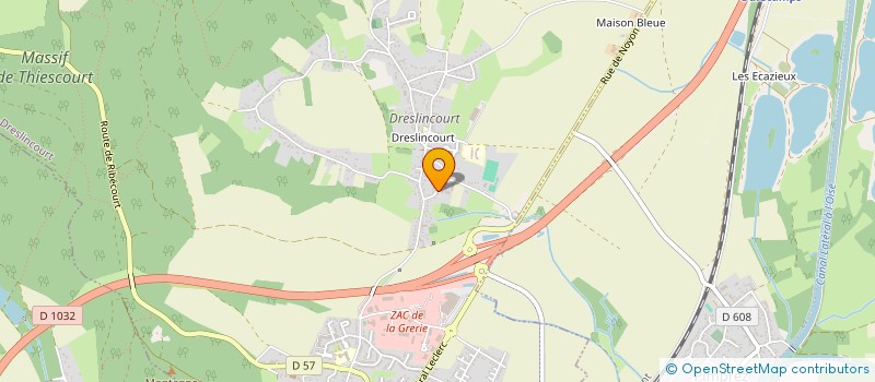 localisation de l'entreprise MADAME JENNIFER COOPER  RIBECOURT-DRESLINCOURT