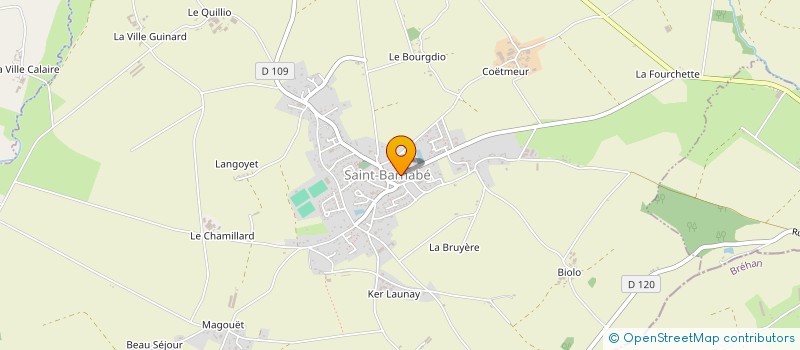 localisation de l'entreprise MADAME JENNIFER CORDONNIER  SAINT-LAUNEUC