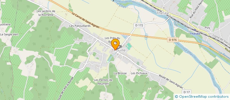 localisation de l'entreprise MADAME JENNIFER CORMERY  POUILLE