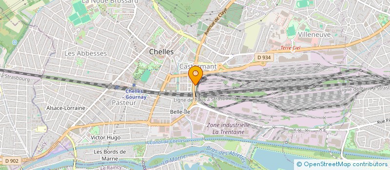 localisation de l'entreprise MADAME JENNIFER CORMIER à CHELLES