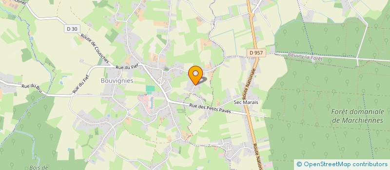 localisation de l'entreprise MADAME JENNIFER COSEMANS à BOUVIGNIES