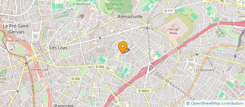 localisation de l'entreprise MADAME JENNIFER COURBOT à BAGNOLET