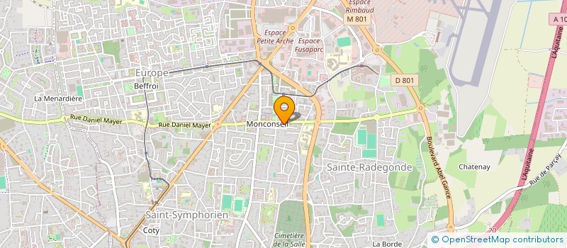 localisation de l'entreprise MADAME JENNIFER COURTIER  TOURS