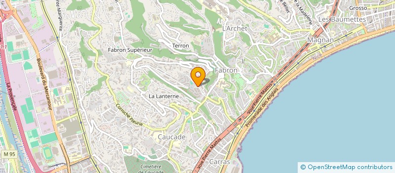 localisation de l'entreprise MADAME JENNIFER CRASSO  NICE