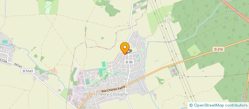 localisation de l'entreprise MADAME JENNIFER DA SILVA  CHEVRY-COSSIGNY