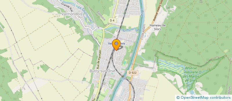 localisation de l'entreprise MADAME JENNIFER DAUCHEZ  BUTRY-SUR-OISE