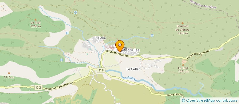 localisation de l'entreprise MADAME JENNIFER DAVID  VENCE