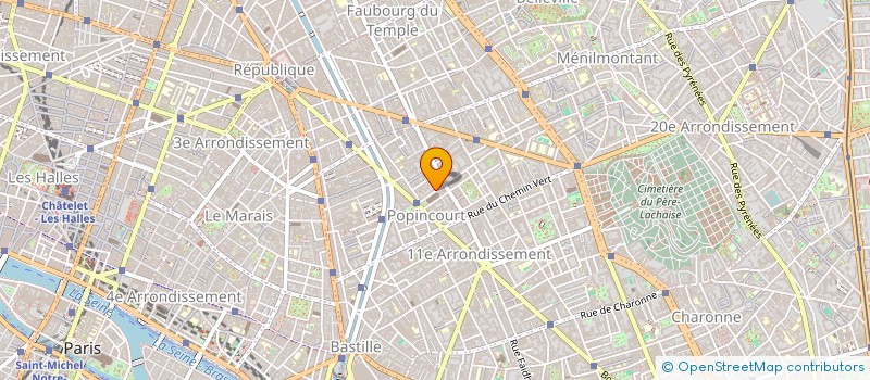 localisation de l'entreprise MADAME JENNIFER DAWES  PARIS