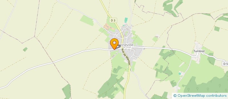 localisation de l'entreprise MADAME JENNIFER DEBAS  MONNEVILLE