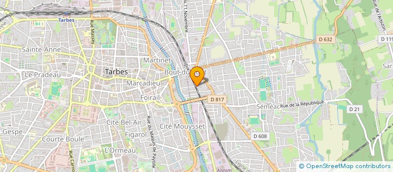 localisation de l'entreprise MADAME JENNIFER DEBORD  SEMEAC