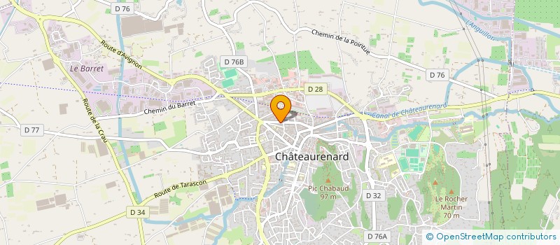 localisation de l'entreprise MADAME JENNIFER DEBUS à CHATEAURENARD