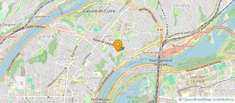 localisation de l'entreprise MADAME JENNIFER DECELIERE  CALUIRE-ET-CUIRE