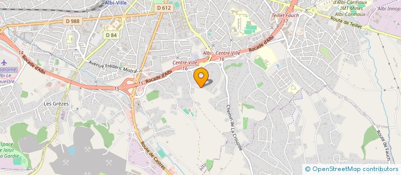 localisation de l'entreprise MADAME JENNIFER DEMAY à ALBI