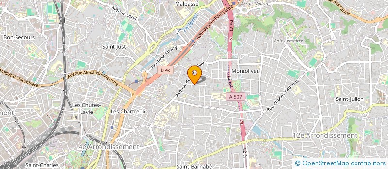 localisation de l'entreprise MADAME JENNIFER DENTE à MARSEILLE