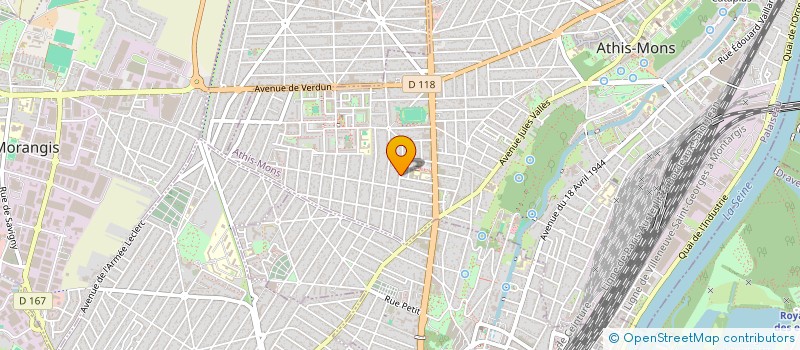 localisation de l'entreprise MADAME JENNIFER DEROSVILLE  ATHIS-MONS