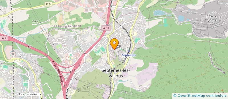 localisation de l'entreprise MADAME JENNIFER DESIDERIO à SEPTEMES-LES-VALLONS