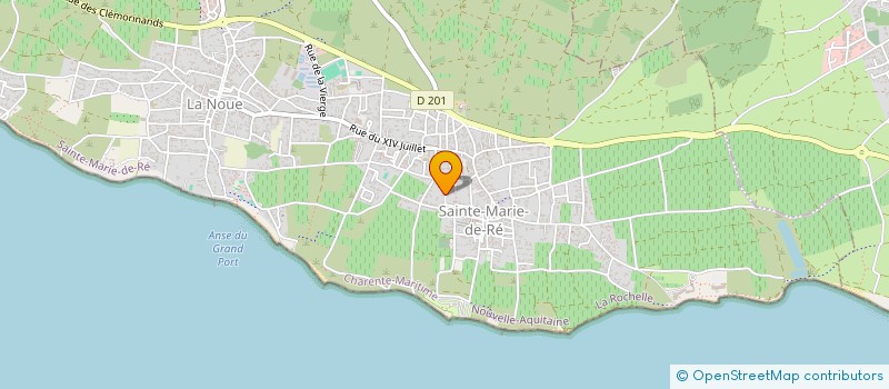 localisation de l'entreprise MADAME JENNIFER DESSIOUX  SAINTE-MARIE-DE-RE