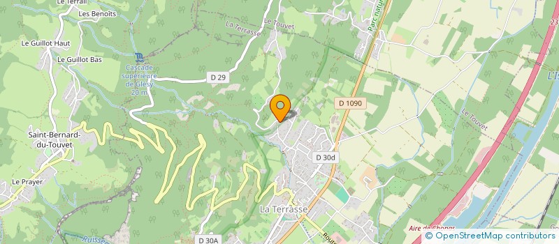 localisation de l'entreprise MADAME JENNIFER DIEULLE  LA TERRASSE