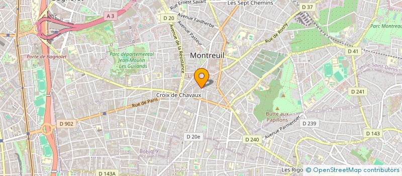 localisation de l'entreprise MADAME JENNIFER DITSLER à MONTREUIL