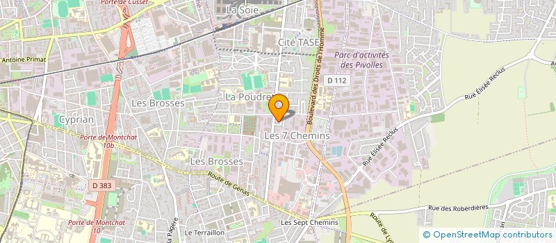 localisation de l'entreprise MADAME JENNIFER DIURNO  VAULX-EN-VELIN