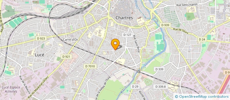 localisation de l'entreprise MADAME JENNIFER DOMANCHIN à CHARTRES