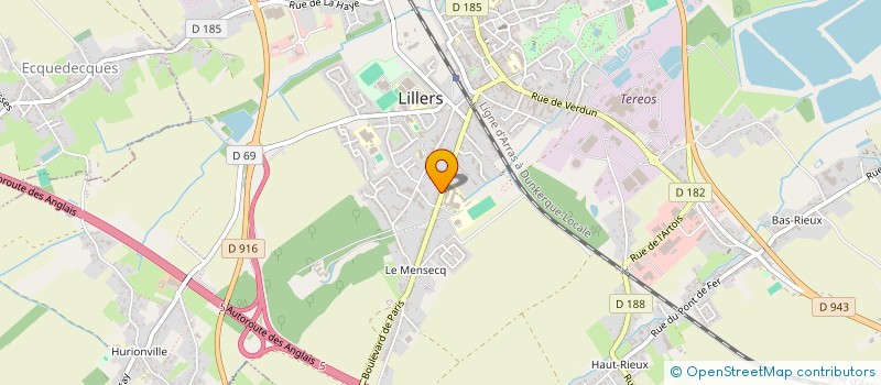 localisation de l'entreprise MADAME JENNIFER DOOLAEGHE  LILLERS