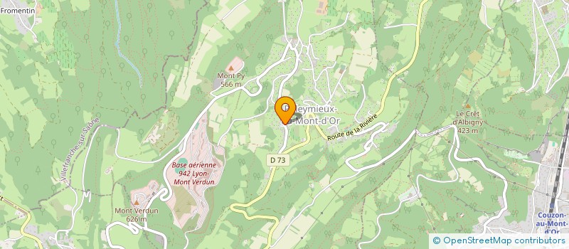 localisation de l'entreprise MADAME JENNIFER DOREY  POLEYMIEUX-AU-MONT-D'OR