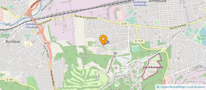 localisation de l'entreprise MADAME JENNIFER DRISS à AMNEVILLE