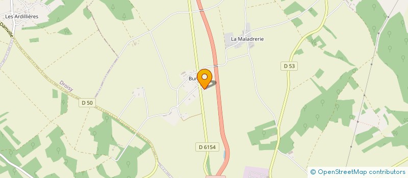 localisation de l'entreprise MADAME JENNIFER DUBOUT  LA MADELEINE-DE-NONANCOURT