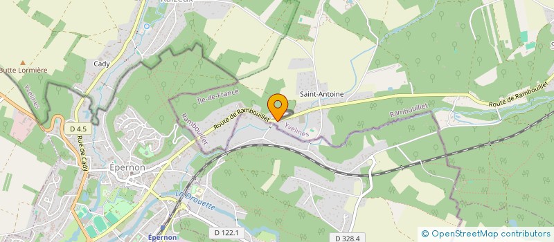 localisation de l'entreprise MADAME JENNIFER DUME  SAINT-HILARION