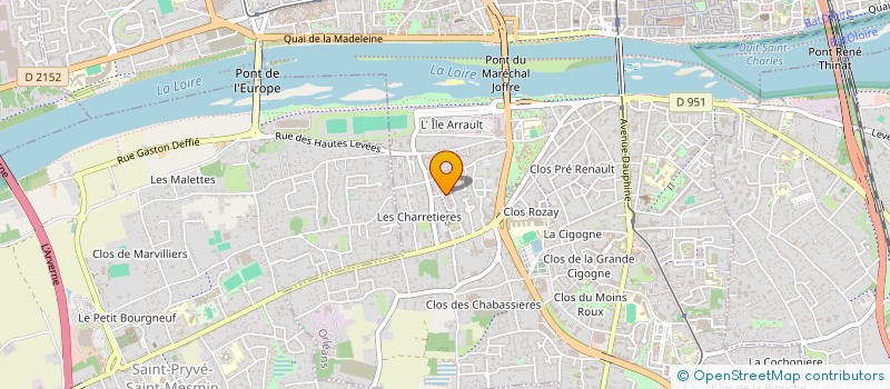 localisation de l'entreprise MADAME JENNIFER DUPONT à ORLEANS