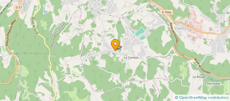 localisation de l'entreprise MADAME JENNIFER DUVAL  SARLAT-LA-CANEDA