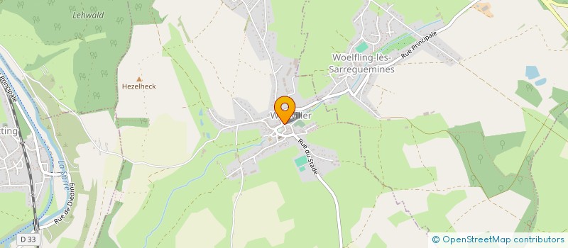 localisation de l'entreprise MADAME JENNIFER EBERHARDT  WIESVILLER