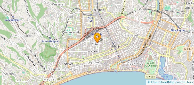 localisation de l'entreprise MADAME JENNIFER EID-BARET  NICE