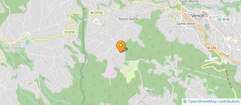 localisation de l'entreprise MADAME JENNIFER ENNESSER  VENCE