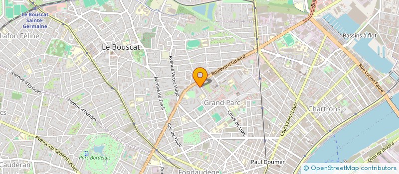 localisation de l'entreprise MADAME JENNIFER ESCANDE  BORDEAUX