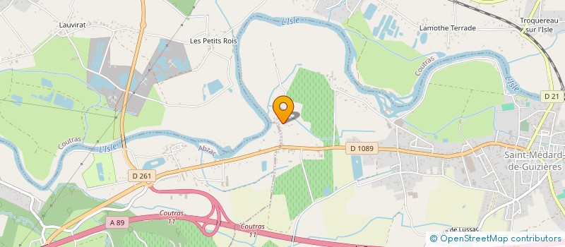 localisation de l'entreprise MADAME JENNIFER FEDIRKO  SAINT-MEDARD-DE-GUIZIERES