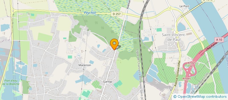 localisation de l'entreprise MADAME JENNIFER FERNANDES  AMBARES-ET-LAGRAVE