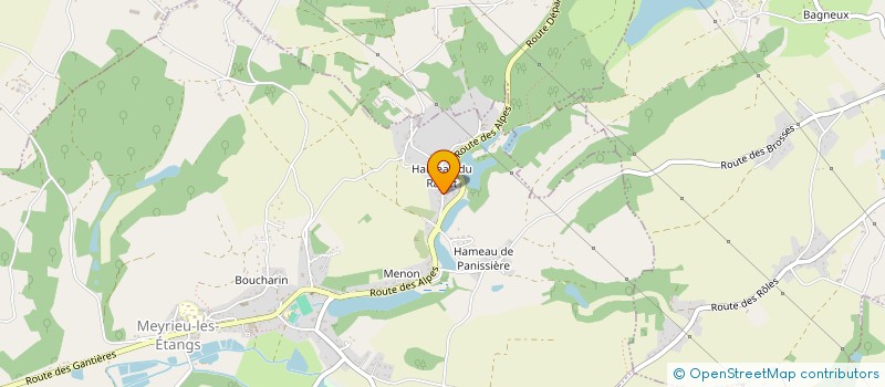 localisation de l'entreprise MADAME JENNIFER FERNANDEZ  ARANDON-PASSINS