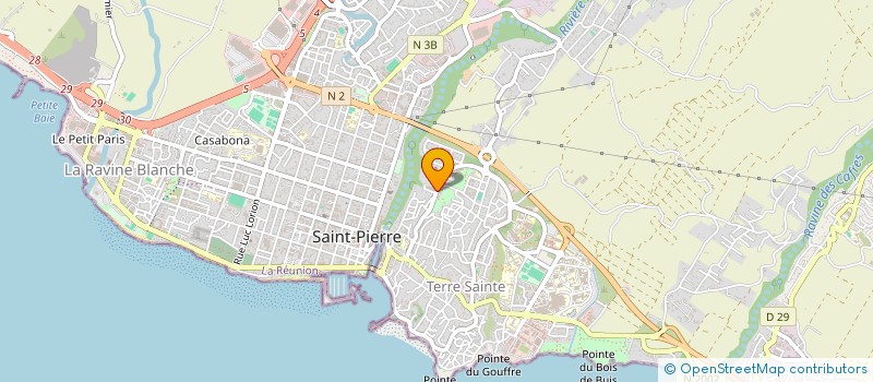 localisation de l'entreprise MADAME JENNIFER FERRERE à SAINT-PIERRE