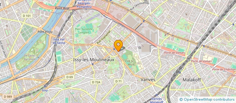 localisation de l'entreprise MADAME JENNIFER FITOUSSI à ISSY-LES-MOULINEAUX